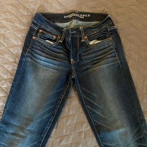American Eagle straight leg super stretch